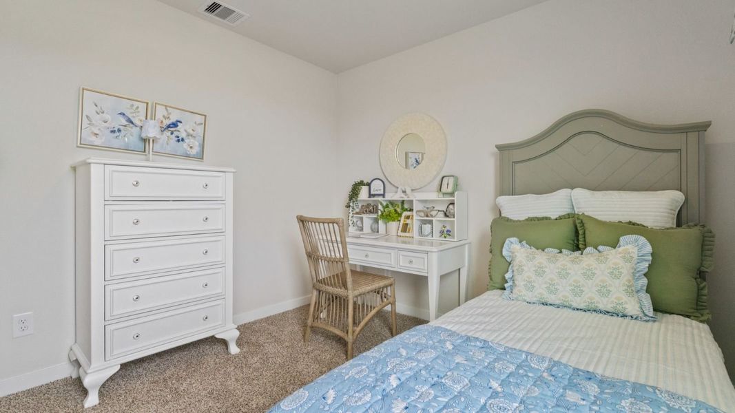 Furnished interior view inside a new home in Waldron Estates, Corpus Christi (Image 12).