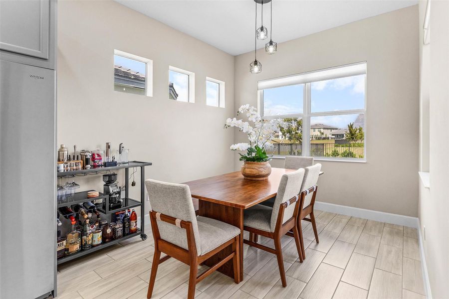 Sunfilled Dining Area
