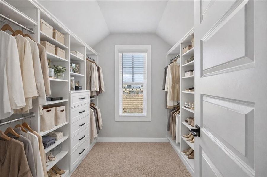 Furnished interior view inside a new home in The Fairways at Mirror Lake, Villa Rica (Image 19).