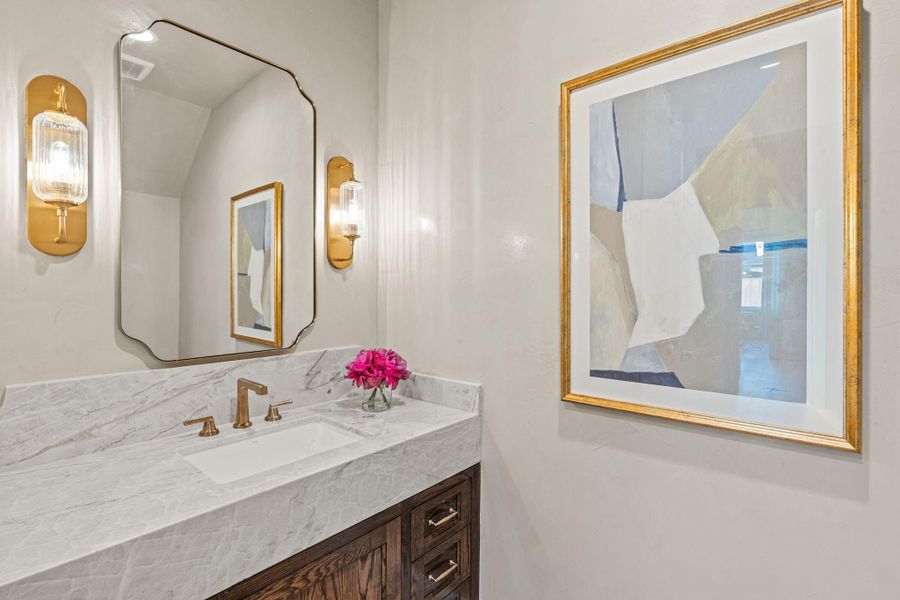 Furnished interior view inside a new home in , Houston (Image 17).