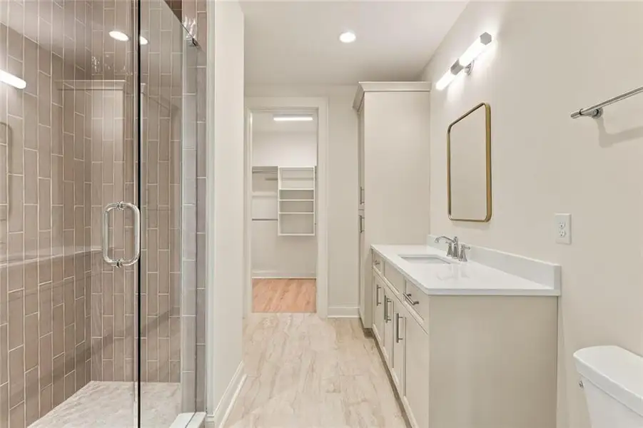 Furnished interior view inside a new home in , Sandy Springs (Image 48).