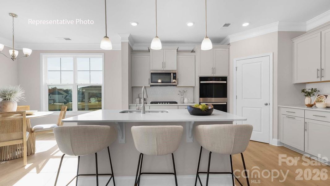 Furnished interior view inside a new home in Sylvan Creek, Denver (Image 8).
