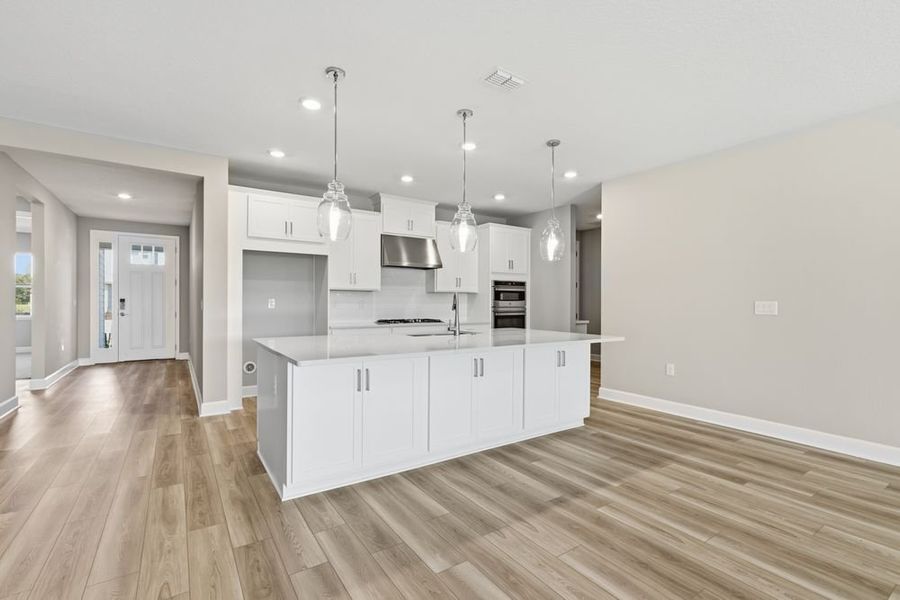 Furnished interior view inside a new home in Headwaters at Lofton Creek, Yulee (Image 11).