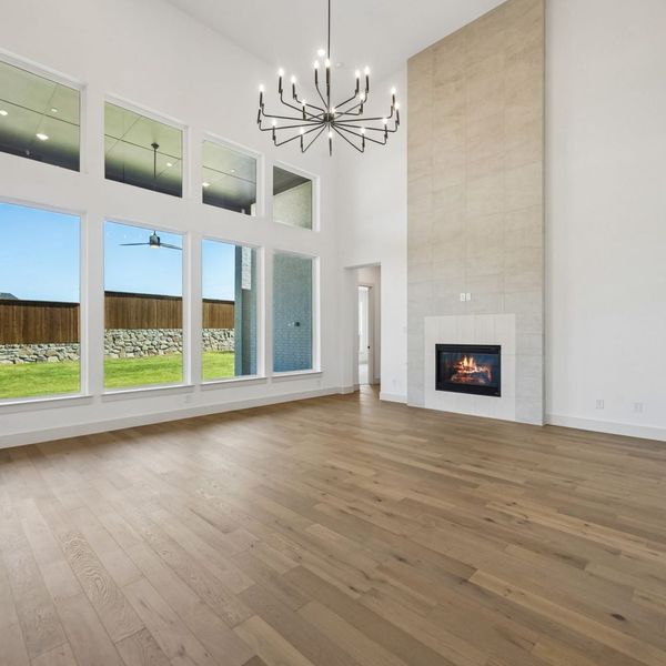Spacious, unfurnished interior of a new home in The Parks at Wilson Creek, Celina (Image 54). Spacious, unfurnished interior of a new home in The Parks at Wilson Creek, Celina (Image 54).