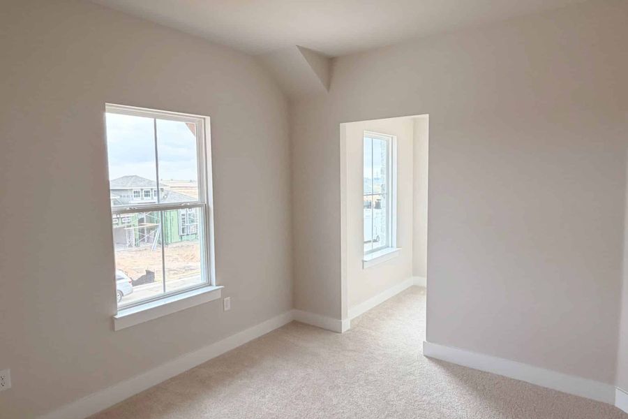 Spacious, unfurnished interior of a new home in The Grove at Blackhawk, Pflugerville (Image 23). Spacious, unfurnished interior of a new home in The Grove at Blackhawk, Pflugerville (Image 23).
