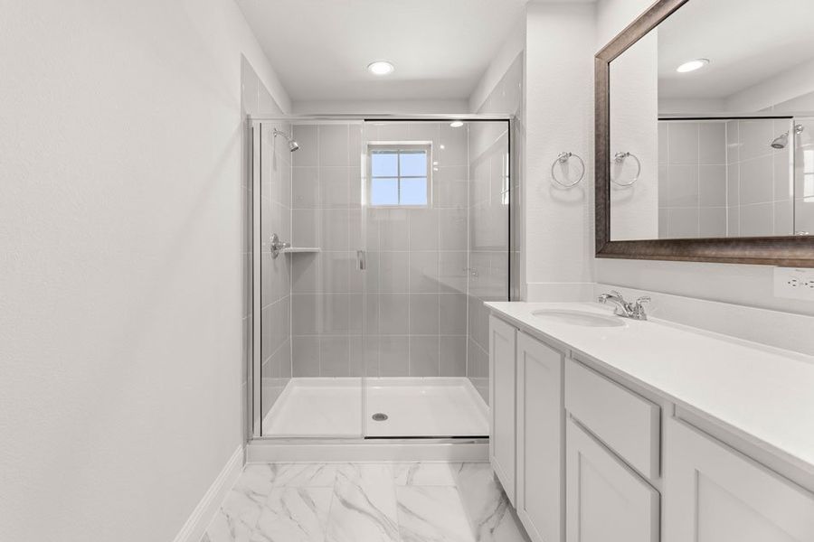 Representative exterior photo of a completed home built from the Palestine by Impression Homes in Main Street Village, Mansfield, TX (Image 17). Representative exterior photo of a completed home built from the Palestine by Impression Homes in Main Street Village, Mansfield, TX (Image 17).