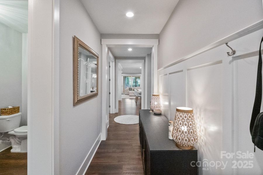 Furnished interior view inside a new home in , Huntersville (Image 5).