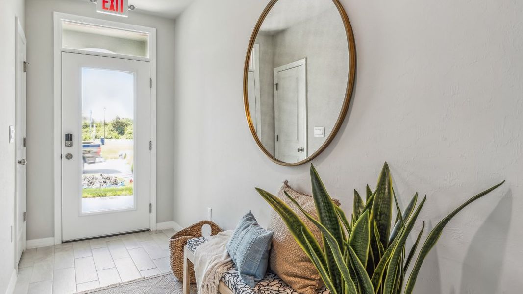 Furnished interior view inside a new home in Magnolia Landing Express, North Fort Myers (Image 2).