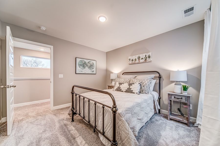 Representative furnished interior of a home built from the Crawford by Parkside Builders in The Woods, Gallatin (Image 28).