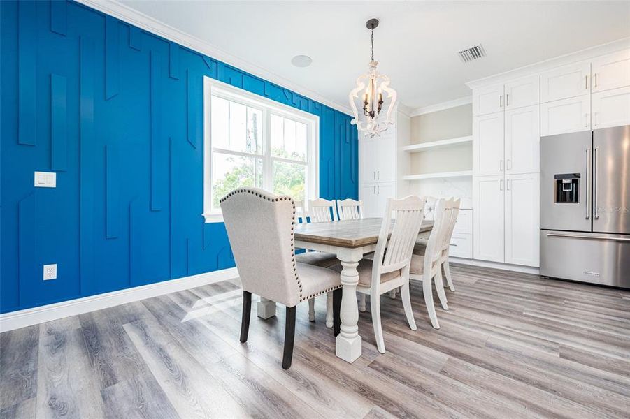 Furnished interior view inside a new home in , Tampa (Image 56).