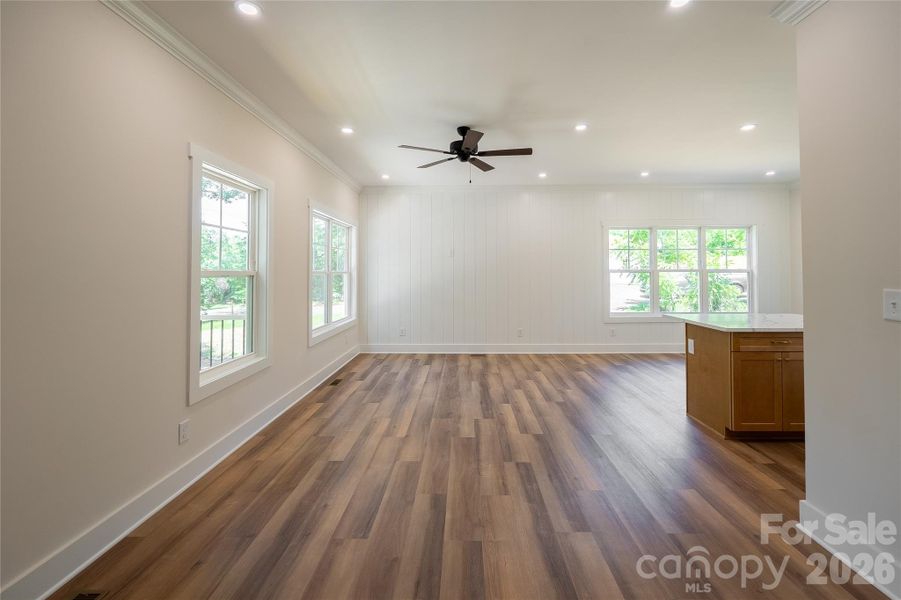 Spacious, unfurnished interior of a new home in , Huntersville (Image 23).