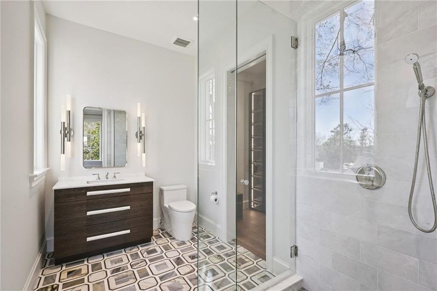 Furnished interior view inside a new home in , Atlanta (Image 41). Furnished interior view inside a new home in , Atlanta (Image 41).