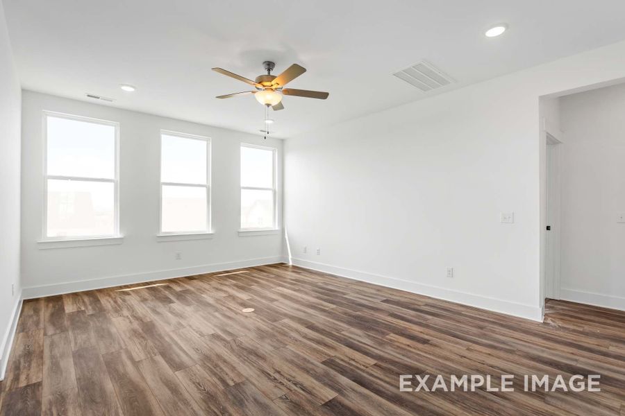 Representative unfurnished interior of a home built from the The Ash A-BF by Davidson Homes LLC in Bradshaw Farms, Mount Juliet (Image 21).
