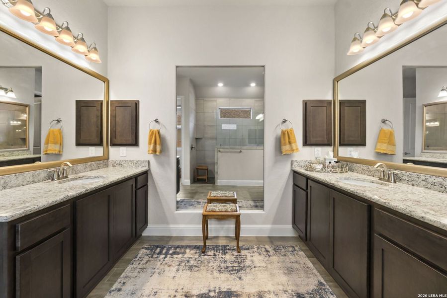 Furnished interior view inside a new home in Elkhorn Ridge, Boerne (Image 25).