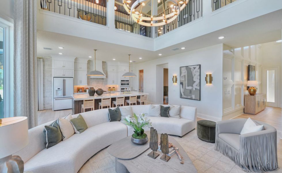 Furnished interior view inside a new home in Wellen Park, Venice (Image 12). Furnished interior view inside a new home in Wellen Park, Venice (Image 12).