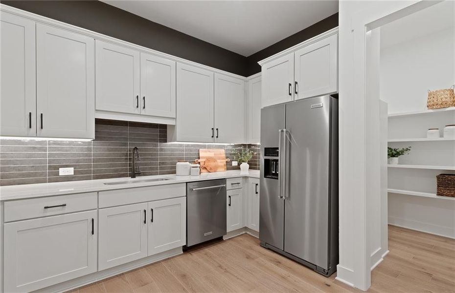 Furnished interior view inside a new home in Silverwood, Cumming (Image 25). Furnished interior view inside a new home in Silverwood, Cumming (Image 25).