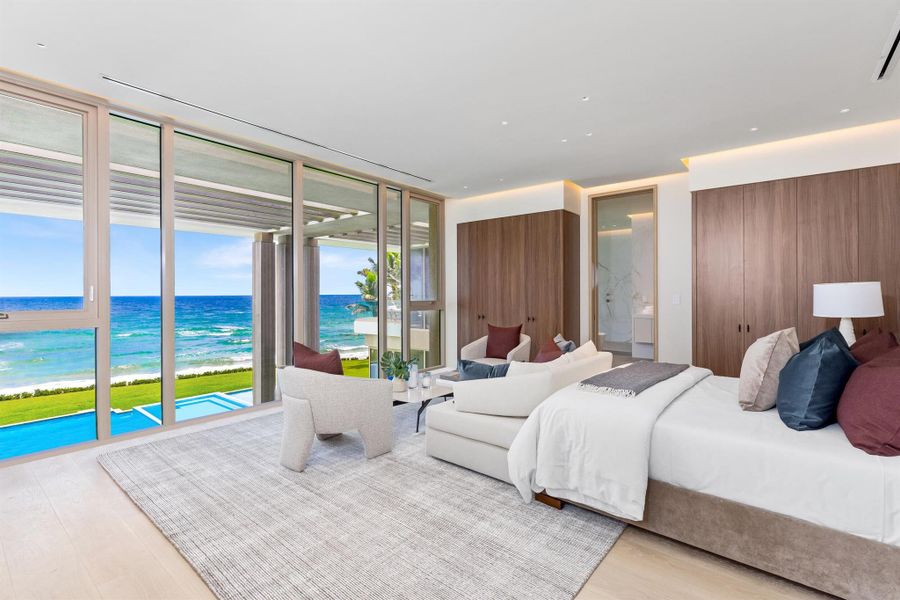 Furnished interior view inside a new home in , Manalapan (Image 5).