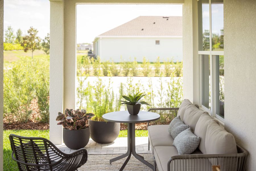 Representative furnished interior of a home built from the Hazel by Inland Homes in Avalon West, Spring Hill (Image 10).