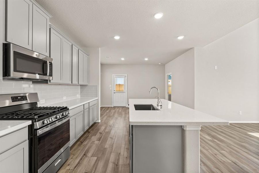 This kitchen is not only a functional space but also has ample storage. Whether you're a seasoned chef or just love to gather and enjoy good food, this kitchen is a dream come true.