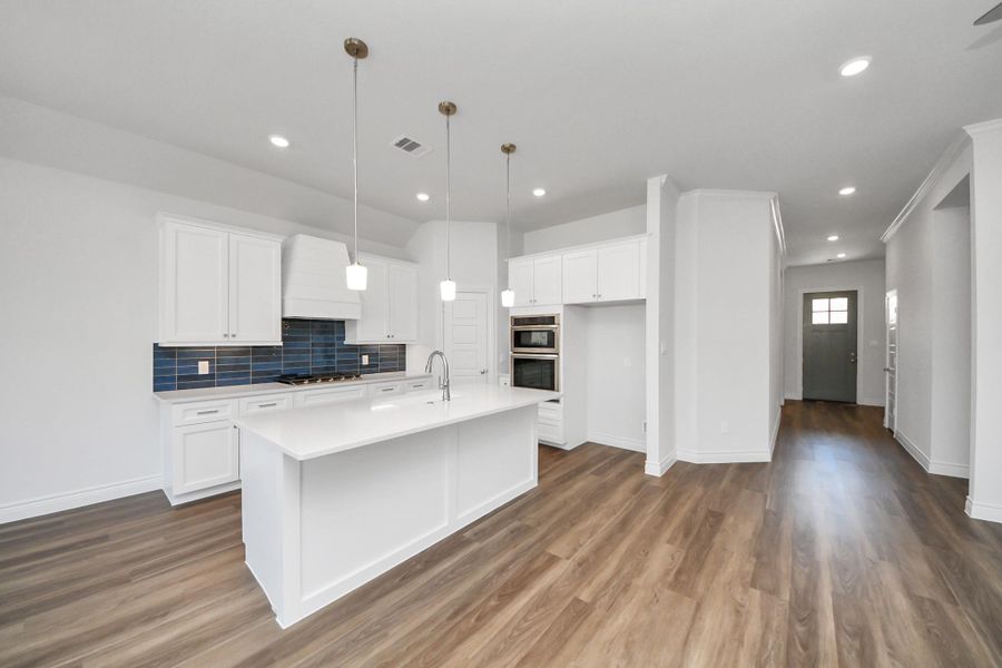 Furnished interior view inside a new home in Lexington Heights, Willis (Image 14).