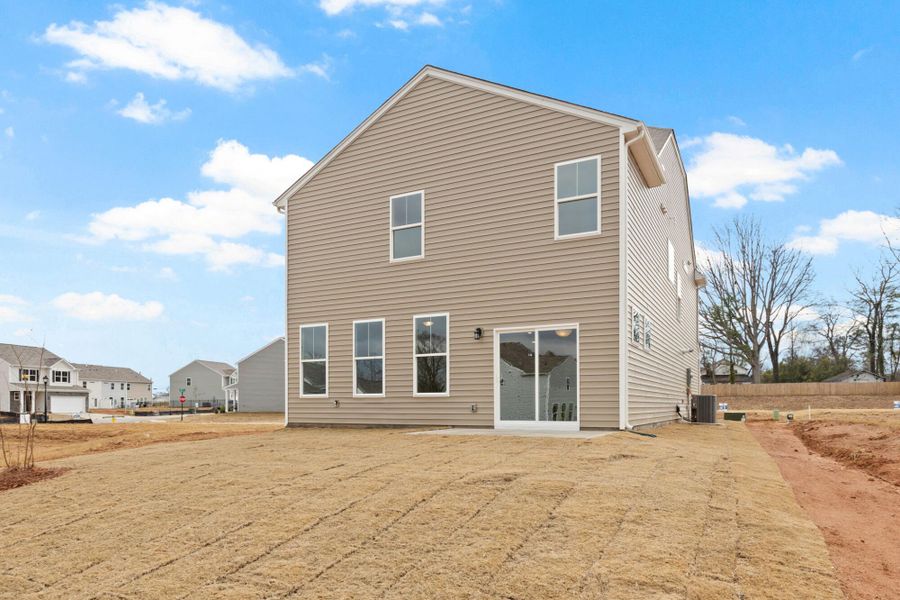 Exterior details and patio area of a home in Bellevue, Greenville (Image 4).