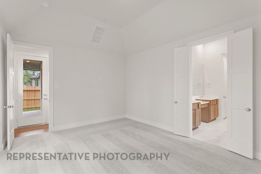 Spacious, unfurnished interior of a new home in Evergreen, Conroe (Image 22). Spacious, unfurnished interior of a new home in Evergreen, Conroe (Image 22).