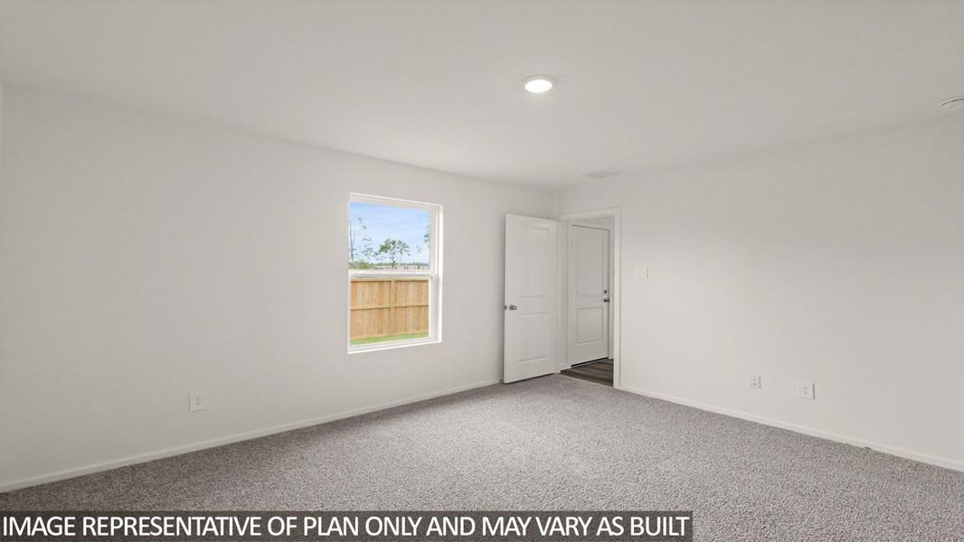 Spacious, unfurnished interior of a new home in The Canopies, Splendora (Image 21).