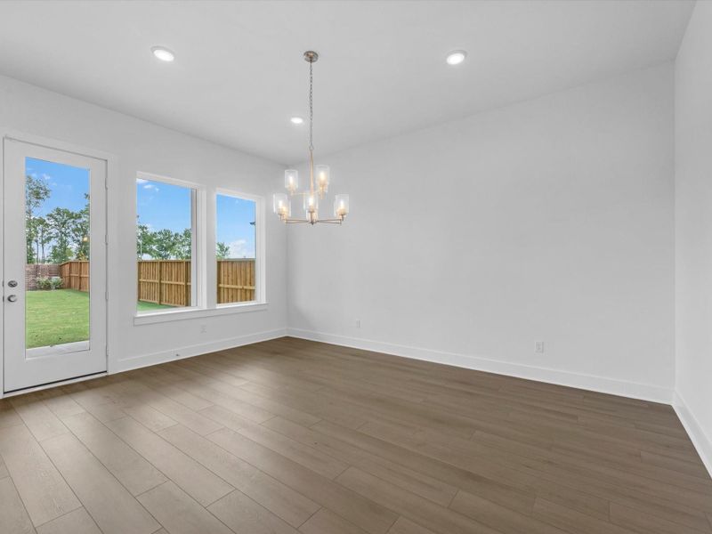 Spacious, unfurnished interior of a new home in Woodson’s Reserve, Spring (Image 21).