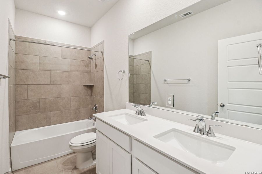 Furnished interior view inside a new home in Kallison Ranch, San Antonio (Image 6).