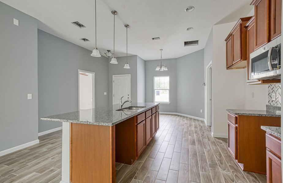 Furnished interior view inside a new home in , Jacksonville (Image 11).