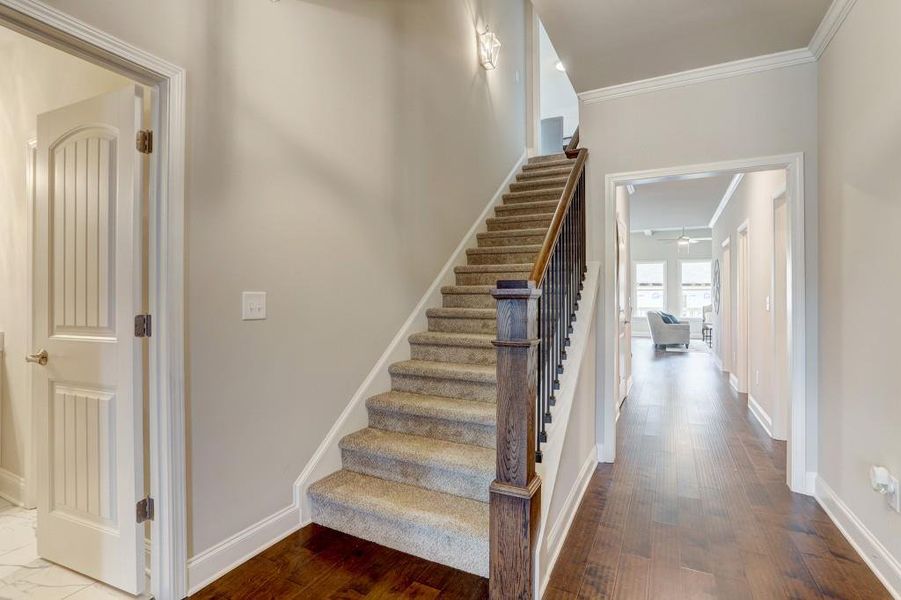 Spacious, unfurnished interior of a new home in Terraces at Paravel, Acworth (Image 19).