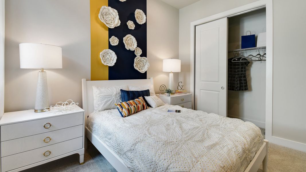 Furnished interior view inside a new home in Rivella, Port St. Lucie (Image 15).