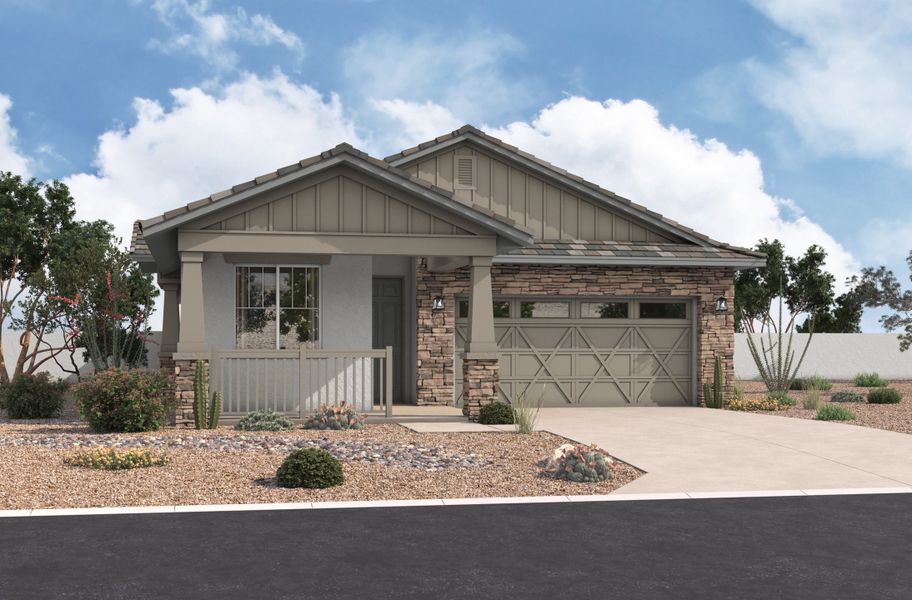 Representative exterior photo of a completed home built from the Shiloh by Beazer Homes in Bethany Grove, Glendale, AZ (Image 23). Representative exterior photo of a completed home built from the Shiloh by Beazer Homes in Bethany Grove, Glendale, AZ (Image 23).