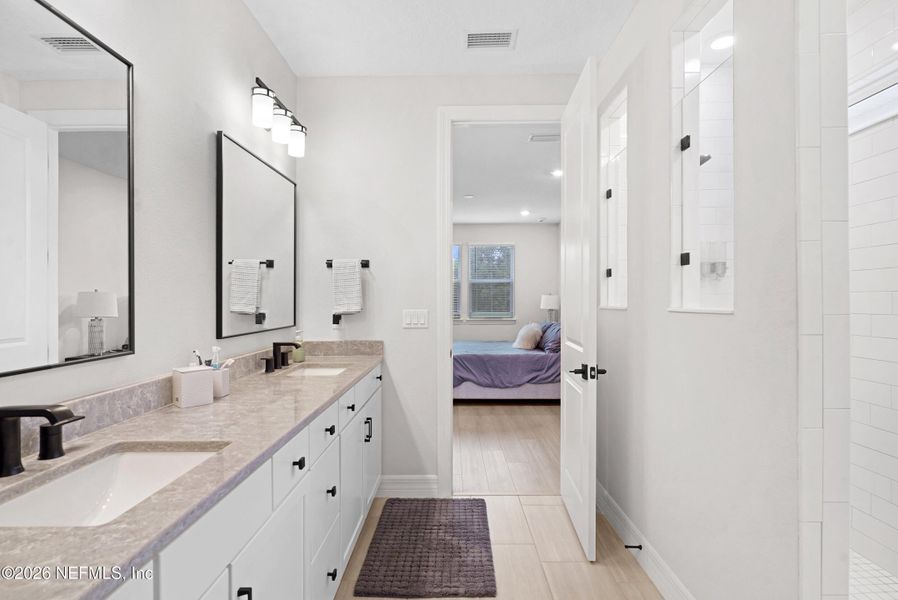 Furnished interior view inside a new home in , Jacksonville (Image 39).