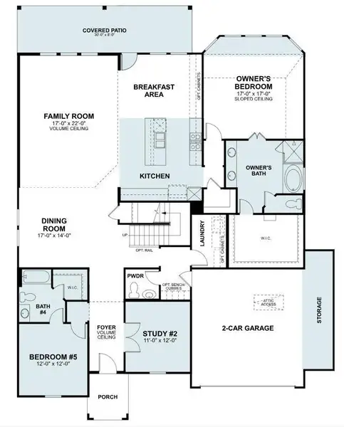 2D floor plan layout of this home in Barksdale, Leander, TX (Image 3). 2D floor plan layout of this home in Barksdale, Leander, TX (Image 3).