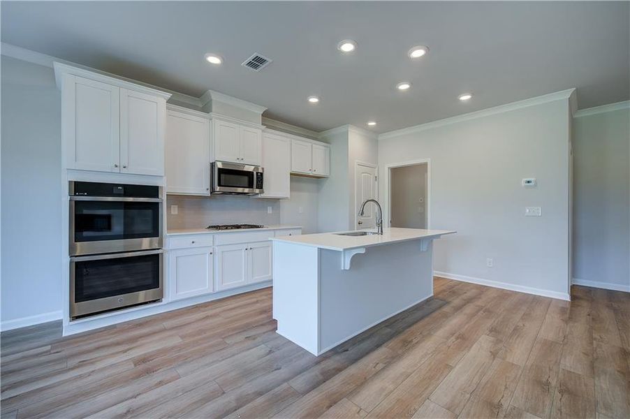 Furnished interior view inside a new home in Langley Overlook, Loganville (Image 7).