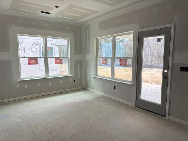 In-progress construction of a new home in The Point, Rolesville, NC (Image 11).