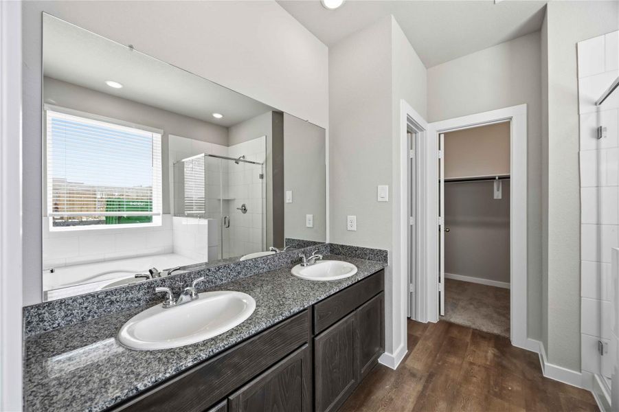 Furnished interior view inside a new home in Barton Place, Cleveland (Image 7).