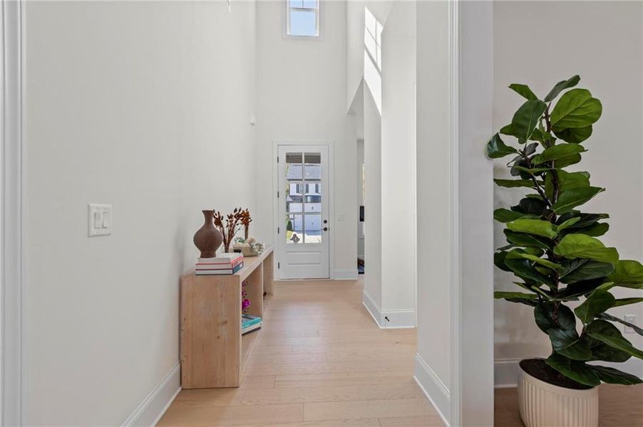 Furnished interior view inside a new home in , Woodstock (Image 10). Furnished interior view inside a new home in , Woodstock (Image 10).