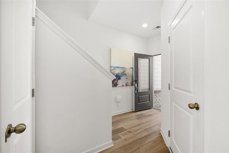 Furnished interior view inside a new home in Towns at Ivy Creek, Buford (Image 22).