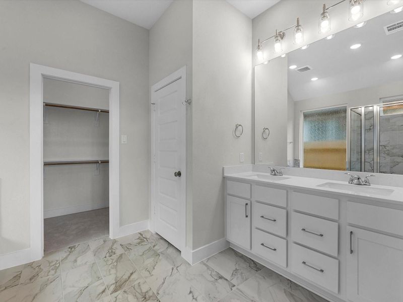 Furnished interior view inside a new home in Trillium, Richmond (Image 10).