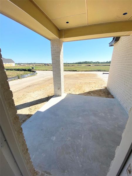 Extended Patio on Corner Lot Extended Patio on Corner Lot