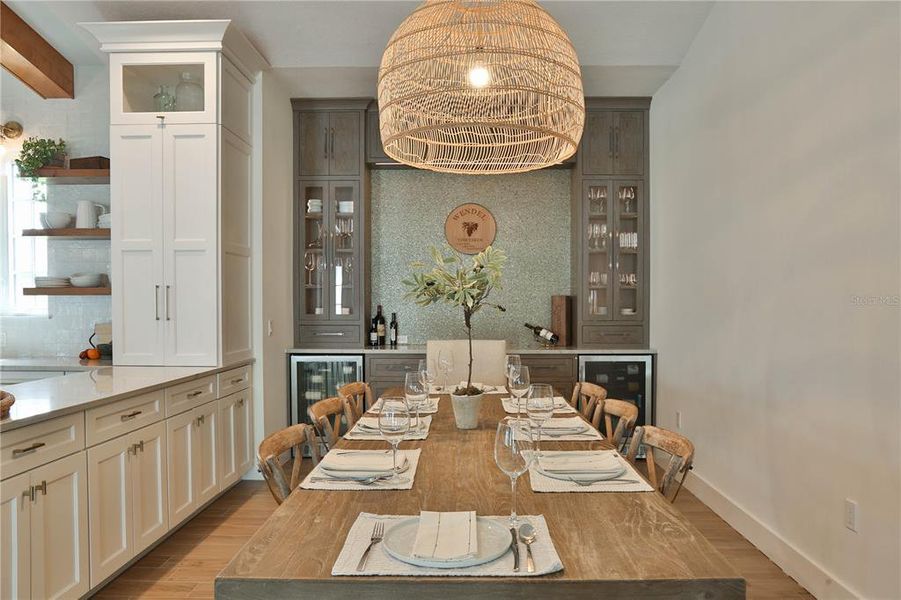 Furnished interior view inside a new home in , Sarasota (Image 8).