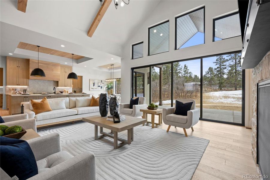 Furnished interior view inside a new home in , Franktown (Image 5).