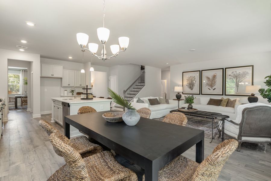 Representative furnished interior of a home built from the HARBOR OAK by D.R. Horton in Ranch Haven, Murrells Inlet (Image 26).
