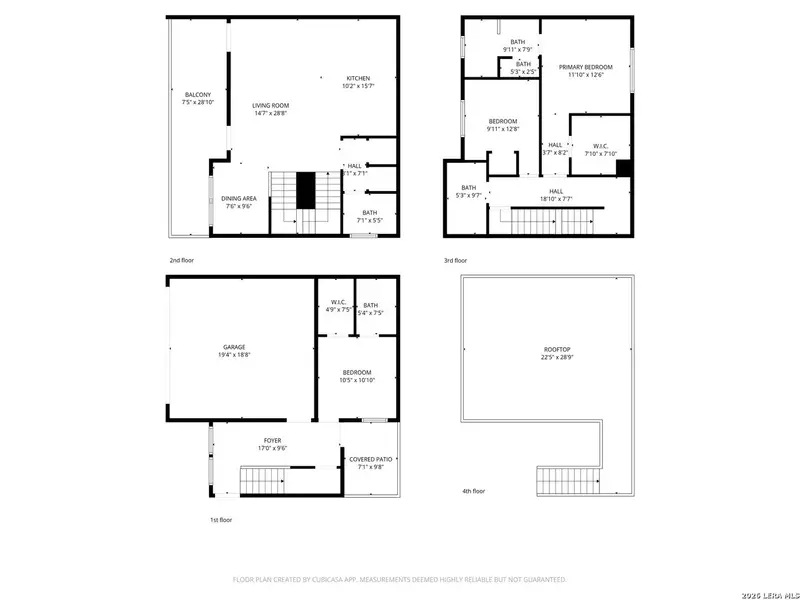 2D floor plan layout of this home in , San Antonio, TX (Image 3).