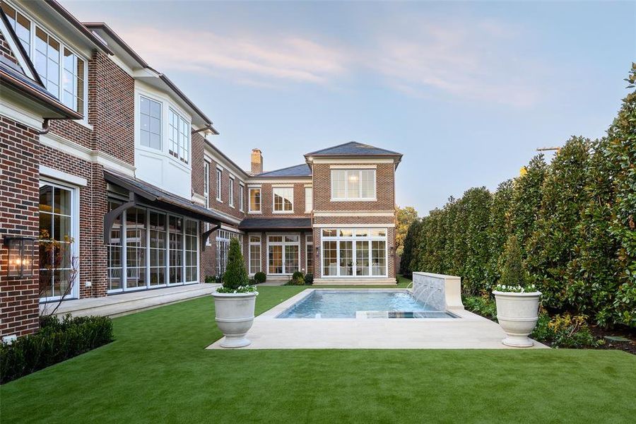 Exterior details and patio area of a home in , Highland Park (Image 3).