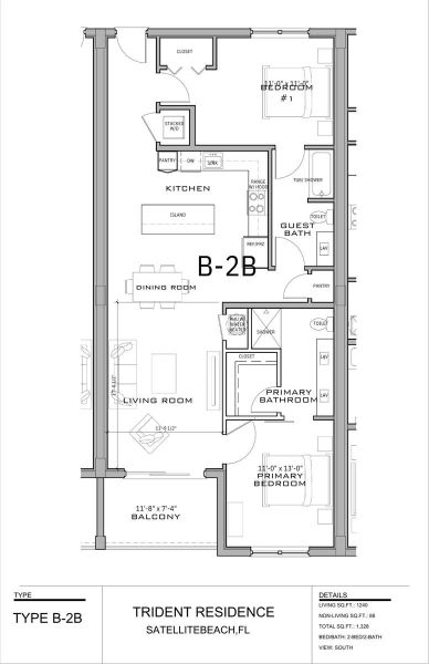 B-2 Floorplan B-2 Floorplan