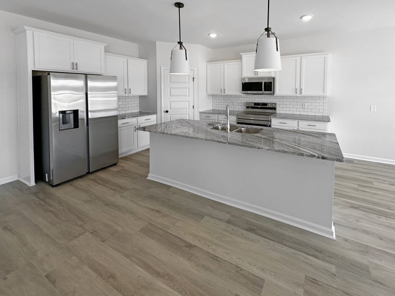 Furnished interior view inside a new home in Doctor's Creek, Ludowici (Image 5).