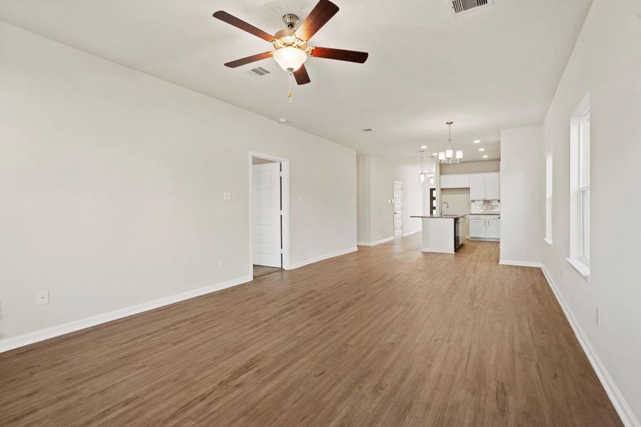 Spacious, unfurnished interior of a new home in Jones Creek Reserve, Richmond (Image 10).